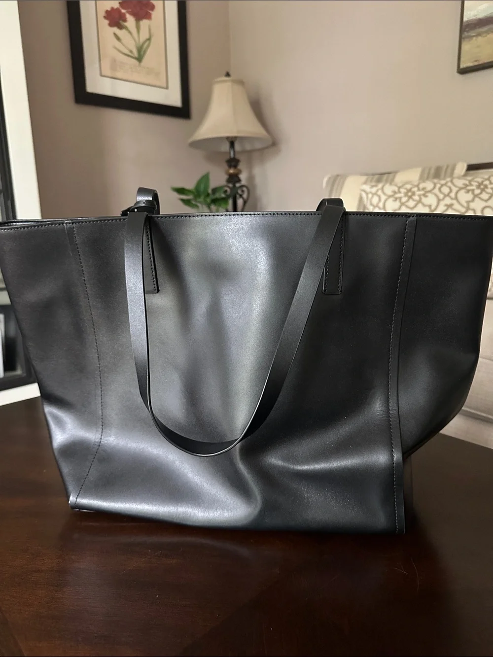 kate spade Black Leather Tote - Picture 2 of 6